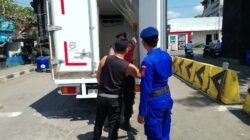 Pastikan Keamanan dan Kenyamanan Masyarakat, Personel Sat Polairud Polres Karangasem Perketat Pengawasan di Pelabuhan Padangbai
