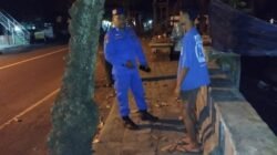 Pastikan Kawasan Wisata Aman, Sat Polairud Polres Karangasem Gelar Patroli Malam di Pesisir Candidasa