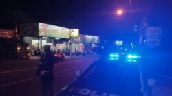 Pastikan Kelancaran Lalulintas, Unit Patroli Sat Lantas Melaksanakan Gatur Lalin pada Malam Hari