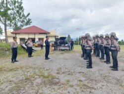 Sat Samapta Polres Aceh Tengah Asah Keterampilan Lewat Latihan Menembak Flash Ball