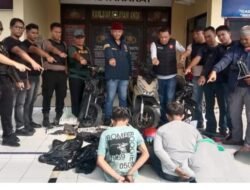 Tim Unit Reskrim Polsek Belitang I Polres Oku Timur Berhasil Mengamankan Dua Orang Pelaku Curanmor