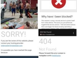 Penyerangan Situs Media MATAJABAR.COM, Diduga Akibat Permintaan Takedown Berita Ledakan PT Henitas Abadi