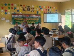 Satgas TMMD ke-126 Gelar Penyuluhan Bahaya Narkoba dan Hukum Kamtibmas di SMAN 18 Takengon