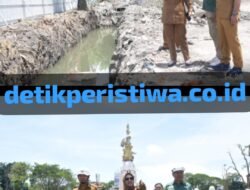 Sidak Progres Pengerjaan Revitalisasi Alun-alun Sidoarjo, Wabup Minta Pelaksana Proyek Selesaikan Sesuai Kontrak Pengerjaan
