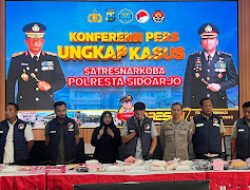 ​Sidoarjo ‘Bersih-Bersih’ Narkoba: Dalam 48 Hari, Polresta Sidoarjo Gagalkan Peredaran Senilai Rp 2,8 Miliar, 76 Tersangka Diamankan!