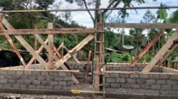 Pembangunan RTLH di Desa Rutih Capai 50 Persen