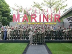 22 Atase Pertahanan Negara Sambangi Markas Korps Marinir