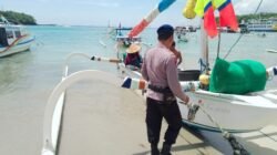 Cegah Laka Laut, Sat Polairud Karangasem Gencarkan Patroli dan Koordinasi di Kawasan Pantai Padangbai