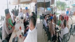 Kapolsek Meurah Mulia Iptu Mulyadi Silaturahmi dengan Warga di Warkop Line Kupi