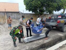 Warga Temuka Sesosok Mayat Perempuan Mengapung Dialirkan Sungai Sier Irigasi BK Desa Nusa Maju