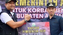 Gubernur Aceh Salurkan Bantuan Masa Panik untuk Korban Banjir di Aceh Barat