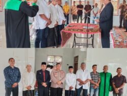 Camat Lantik PAW Tuha Peut Dan Pj imum Gampong Cot Keutapang kecamatan Peudada