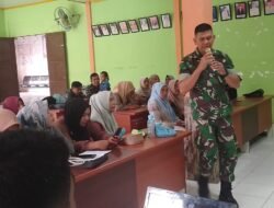 Satgas TMMD Ke-126 Bersama Dinas Kesehatan Gelar Penyuluhan Kesehatan di Linge