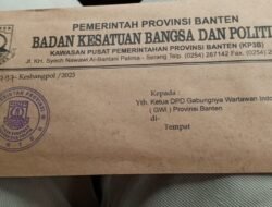 Kesbangpol Banten Terbitkan Surat Pemberitahuan untuk GWI: Organisasi Wartawan Kian Solid