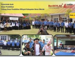 Subandi,S.Si., M.Si Resmi Dilantik Sebagai Kepala Cabang Dinas Pendidikan Kabupaten Bener