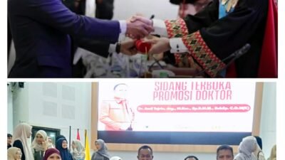 Teliti Celah Bibir, Antarkan Direktur RSGM Unhas drg. Andi Tajrin Raih Gelar Doktor