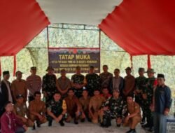 Kapolsek Linge dan Muspika Hadiri Kegiatan Tatap Muka Tim Wasev TMMD ke–126 Kodim 0106/Aceh Tengah