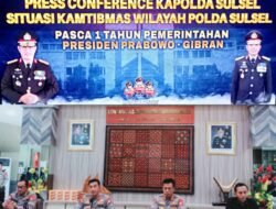 Setahun Pemerintahan Prabowo- Gibran, Kapolda Sulsel Pastikan Kamtibmas Aman di Sulawesi Selatan