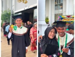 Membanggakan, Anak Petani Cabai Ketol Raih Gelar Magister