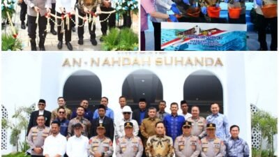 Peran Aktif Polri dalam Asta Cita, Resmikan Masjid dan Peletakan Batu Pertama Rumah Ibadah di SMA Kemala Taruna Bhayangkara