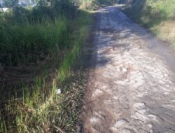 Jalan Rusak Di Kp. Salimah Tak Kunjung Di Perbaiki, Warga Geram Terhadap Kades Sukamanah