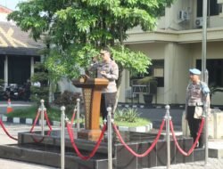 Kasihumas Polres Nganjuk Terima Kenaikan Pangkat Pengabdian Jadi Kompol