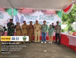 Koramil Burneh dan Polsek Bersinergi Monitor Pasar Murah di Halaman Kantor Kecamatan