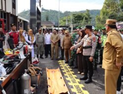 Polres Aceh Tengah Gelar Apel Kesiapsiagaan Tanggap Bencana Tahun 2025 Secara Serentak