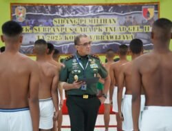 Pangdam Brawijaya Pimpin Sidang Pemilihan Subpanpus Caba PK TNI-AD Gelombang II