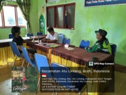 Babinsa Koramil 07/Atu Lintang Gelar Komsos Bersama Aparatur Desa Binaan