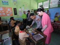 Di SPPG Polres Madiun Ada Menu Nasi Pecel Bergizi untuk Pelajar di Sekolah