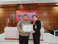 Kapolres Belitung Terima Penganugerahan Presisi Award 2025 Dari Lemkapi