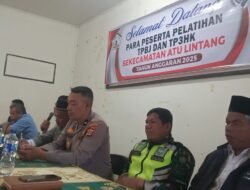 Babinsa Hadiri Pelatihan TPBJ dan TP3HK di Kecamatan Atu Lintang