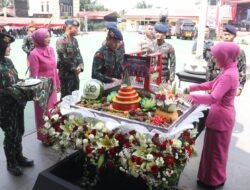 Kapolda Sumsel Pimpin Syukuran HUT Ke-80 Brimob di Mako Satbrimob Palembang