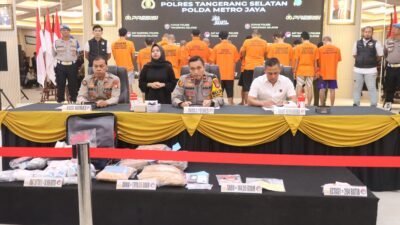 Polres Tangsel Ungkap 13 Kasus Narkoba dan Peredaran Obat Keras Selama Oktober–November 2025