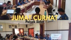 Melalui Giat Jum’at Curhat, Kapolsek Selat Sambangi Warga dan Tokoh Masyarakat Desa Selat