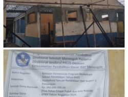 Revitalisasi Satuan Pendidikan SMP Negeri 1 Pamarayan Diduga Di Kerjakan Asal Jadi,Ketua Pelaksana dan Kepsek Bungkam