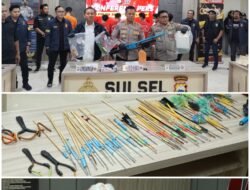 Kasus Penembakan CP dan Pembakaran 13 Rumah di Sapiria–Borta, Polda Sulsel Amankan 7 Pelaku