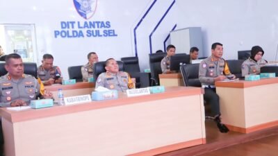 Sepekan Operasi Zebra Pallawa 2025 : Kegiatan Preventif Melonjak, Kecelakaan Turun 43 Persen