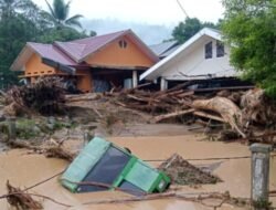 8 Unit Rumah Hanyut,Puluhan Rumah warga Terendam Banjir,Termasuk SDN 11 Linge Rusak Berat, Kampung PantanNangka Kecamatan Linge.