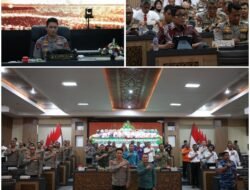 Antisipasi Gangguan Kamtibmas Menjelang Natal Dan Tahun Baru, Kapolda Bali Laksanakan Rapat Koordinasi Lintas Sektoral