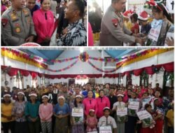 Hadir Membawa Harapan, Kapolda Sumut Rayakan Natal Bersama Korban Bencana di Tapanuli Selatan