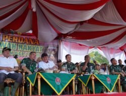 Pangdam II/Sriwijaya dan Gubernur Sumsel Tanam Perdana Cetak Sawah Rakyat Di Musi Banyuasin