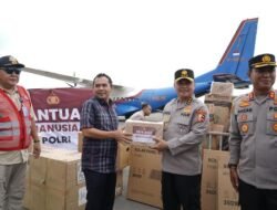 Kapolri Salurkan Bantuan Kemanusiaan untuk Korban Bencana, di Lhokseumawe