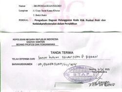 Diduga Tak Profesional, Penyidik Polresta Tangerang Dilaporkan ke Propam Polda Banten