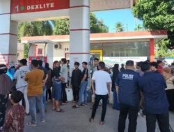 Antisipasi Antrean Panjang dan Penimbunan BBM Pasca Bencana,  Polisi Perketat Pengamanan SPBU  