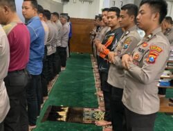 Salat Gaib dan Doa Bersama di Polres Nganjuk, Wujud Solidaritas untuk Korban Bencana di Aceh, Sumut, Sumbar, dan Erupsi Semeru