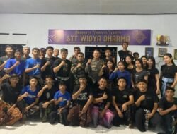 Sinergi Babinsa dan Bhabinkamtibmas, Kunci Sukses Persiapan HUT STT Widya Dharma Ke-41 di Jembrana