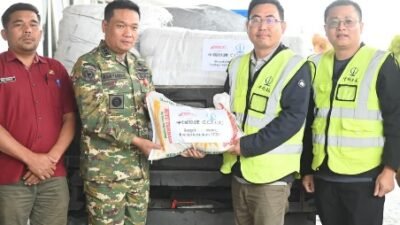 Duka Bersama! Kepedulian Mengalir: CCECC Bantu Korban Banjir–Longsor di Humbahas
