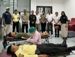 Sambut Peringatan HUT Satuan Pengamanan (SATPAM) ke-45, Ditbinmas Polda Bali Gelar Donor Darah
